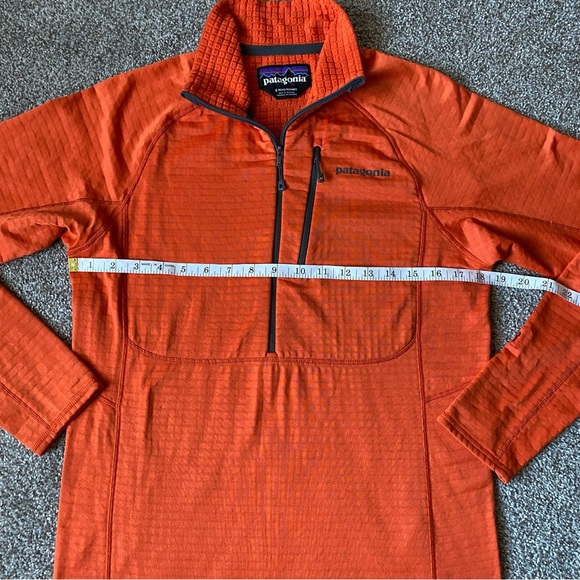 Patagonia R1 Pullover Color Cusco Orange Sz:S - Picture 6 of 7